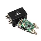Pleora iPORT Analog-Pro (900-6209) Frame Grabber Board And Cased Top View Angle