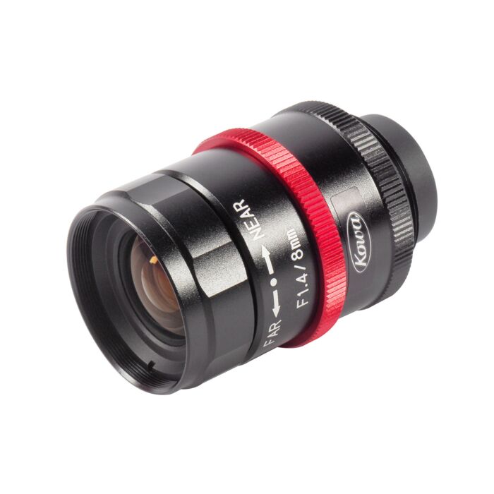 Kowa LM8JCM-V 2/3in Ruggedized 8mm 2MP C-Mount Megapixel
