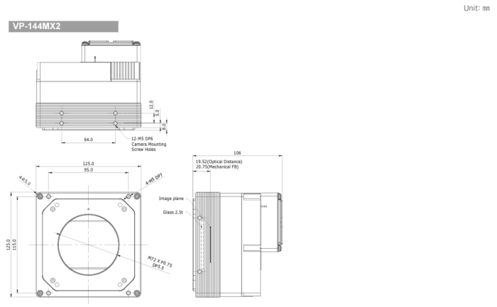 Vieworks VP-144MX2-M 15 | Aegis Electronic Group Inc.