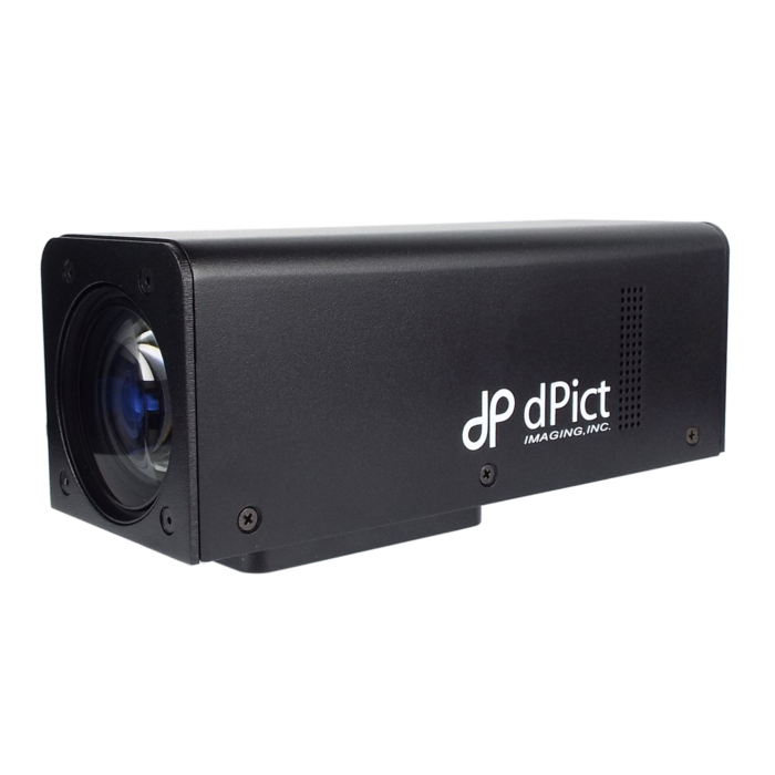 dPict DC-100 Front Angled View