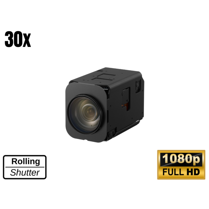 Sony FCB-EV9520L block camera with STARVIS 2 sensor and 30x optical zoom