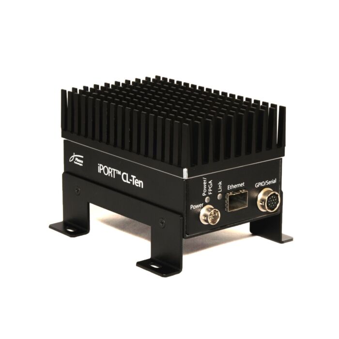 Pleora iPORT CL-Ten Dual Medium (905-0001) Back View With Power Port