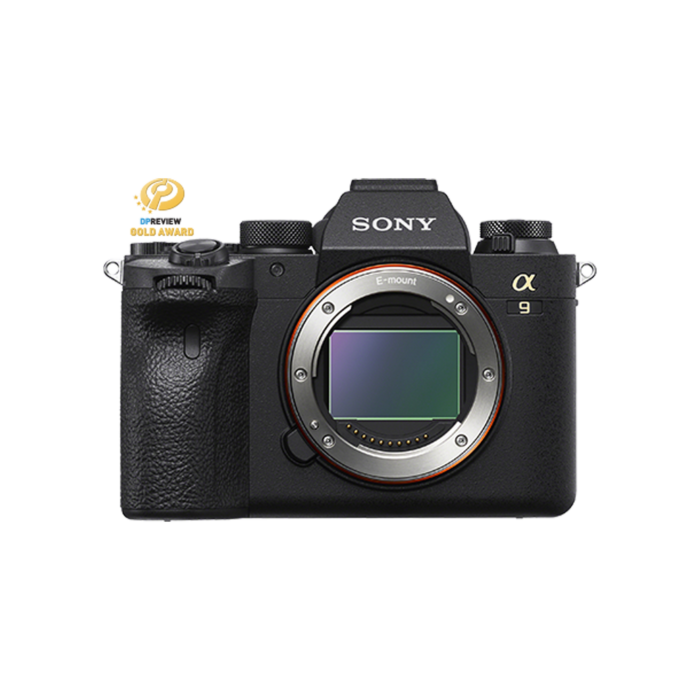 Sony ILCE-9M2 Front View No Lens Attached Sony ILCE-9M2 Front View No Lens Attached