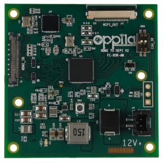HDMI to MIPI CSI-2 Bridge Board Front Angled View