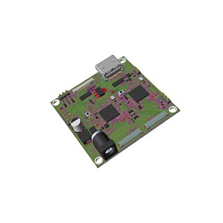 HDMI to MIPI CSI-2 Bridge Board Front Angled View