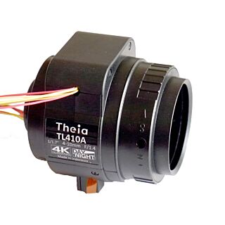 Theia TL410 1/1.7" format, motorized zoom & focus 4K Motorized Lens