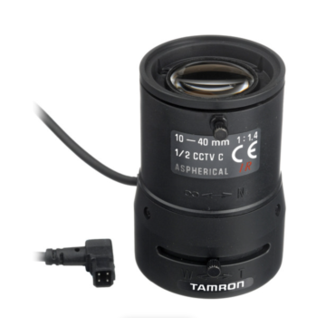 Tamron 12VG1040ASIR-SQ 1/2" Aspherical IR Vari-Focal Lens