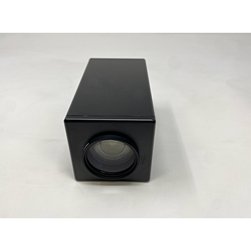AEG-9500A-SDI Front Down Angled View With Lens 43mm
