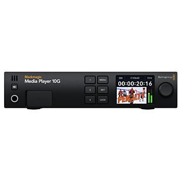 Blackmagic Design Media Player 10G Front View