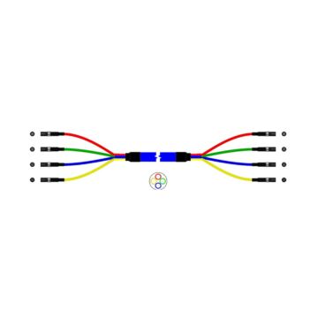 CEI CX-404-1-404-05 5M CoaXpress Cable Cable Colors Diagram View