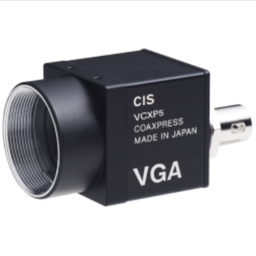 VCC-VCXP5M 1/2.9" CMOS CoaxPress Monochrome Camera Front Angled View