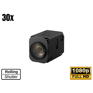 Sony FCB-EV9520L block camera with STARVIS 2 sensor and 30x optical zoom