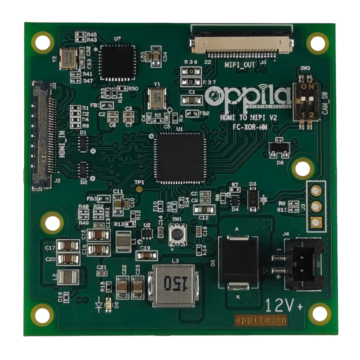 HDMI to MIPI CSI-2 Bridge Board Front Angled View