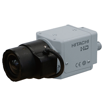 Kokusai Denki America KP-HD20AW Front View Angled Left Lens Attached