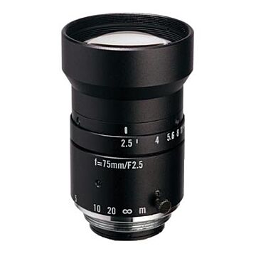 Kowa LM75JC | 2/3" 75mm Fixed Focal Manual Iris Lens (Discontinued)