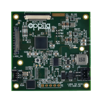 LVDS to MIPI CSI-2 Bridge Board Front View