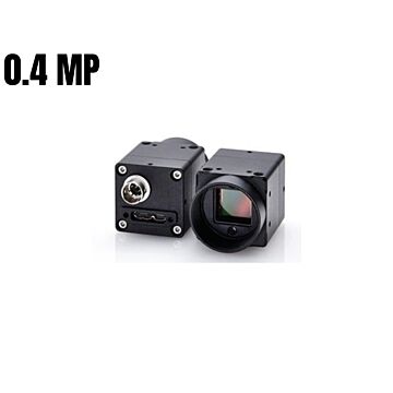Omron STC-MBS43U3V Front Angled View With 0.4 Megapixel Text 