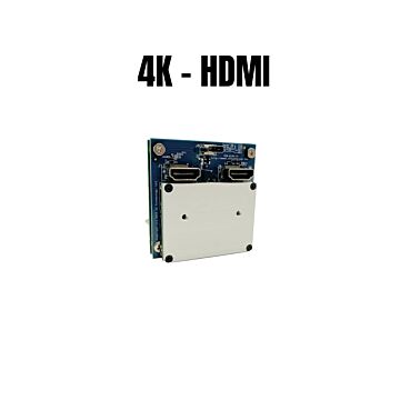 Q605-60H Single Camera 4Kp60 Encoder Board for Sony FCB-ER9500 & FCB-ER8530 4K Block Cameras Front View