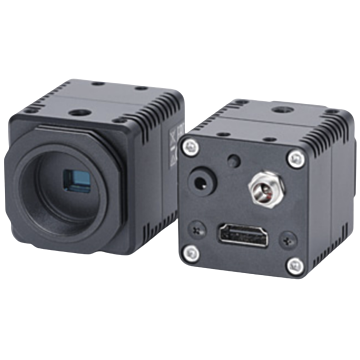 Omron (Sentech) STC-HD213DV Front and Back Angled Views