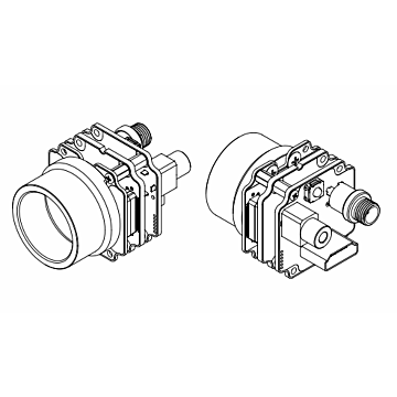 Omron STC-HD213DVN-B Spec Drawing Image Close Up