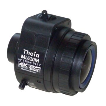 Theia ML610M Varifocal 4K NIR 2/3” Manual iris Lens