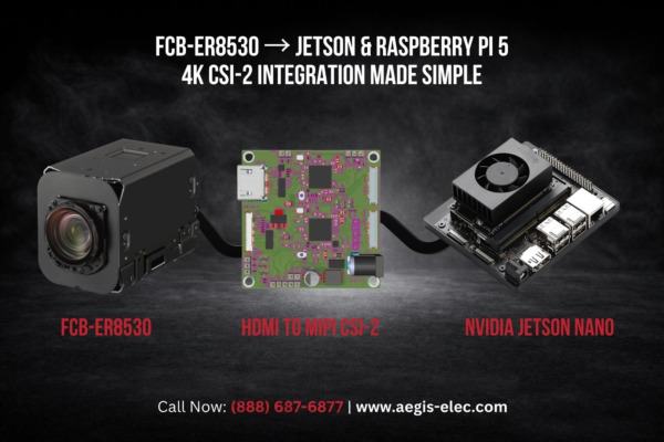 FCB-ER8530 to NVIDIA & Raspberry Pi 5