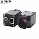 Omron STC-SB33POEHS 0.3MP Monochrome GigE Camera Main Image Front and Back